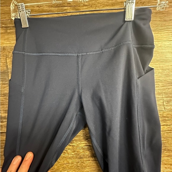 lululemon athletica Navy Blue Leggings Performance Fabric Womens 4 - Picture 7 of 12